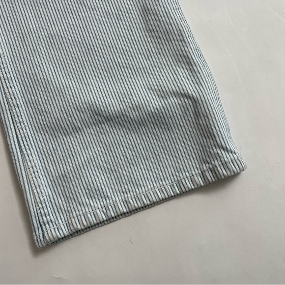 NWT ZARA pinstripe denim overalls - Picture 2 of 9